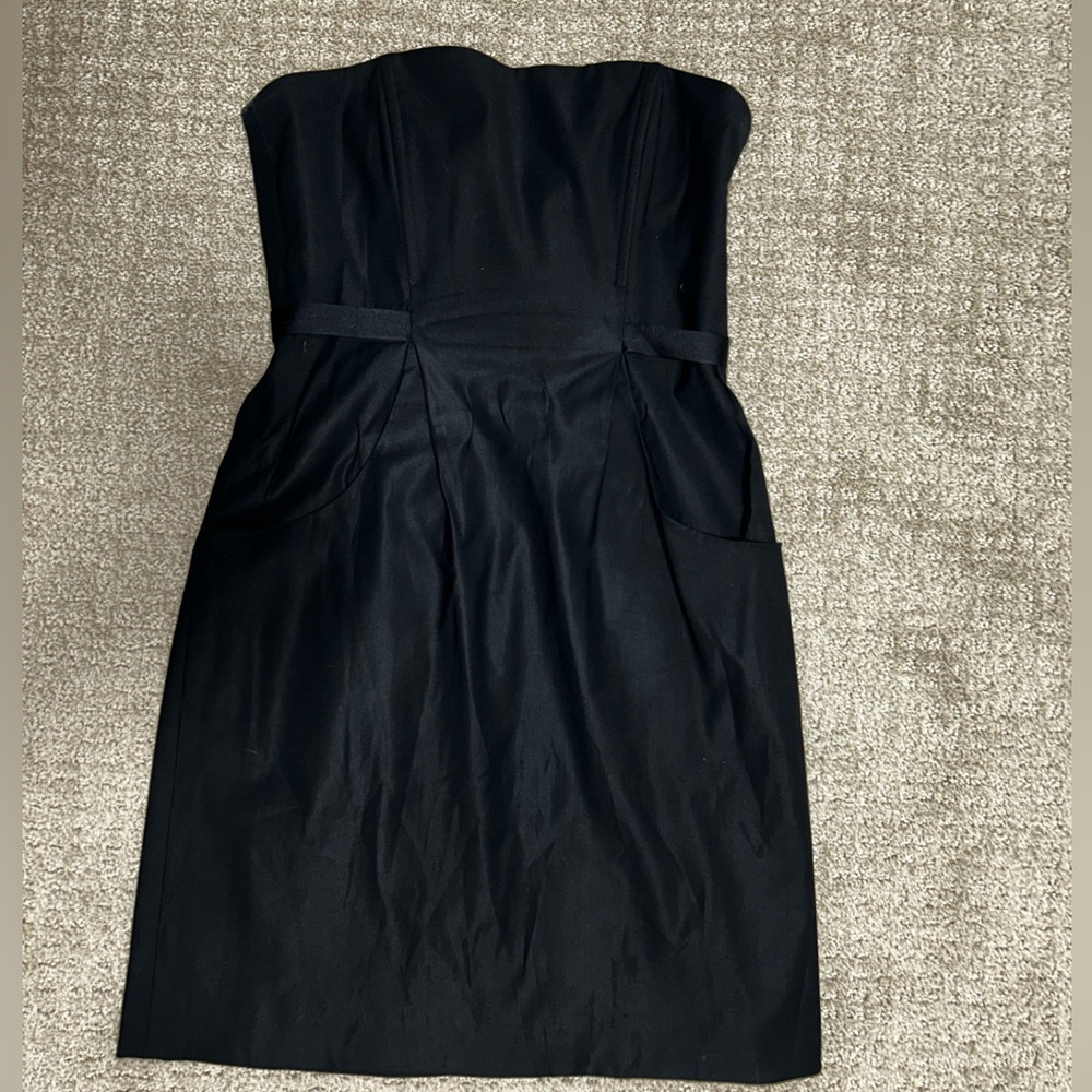 Helmut Lang Strapless Dress